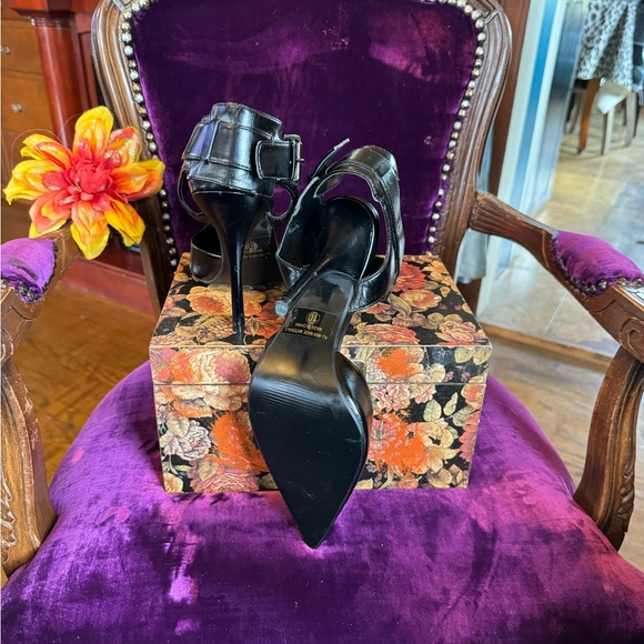 Black, sexy, high heeled, diva shoes - Picture 5 of 5